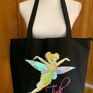 Sale ❤️Disney Tink (Tinkerbell), Black Tote/Bag